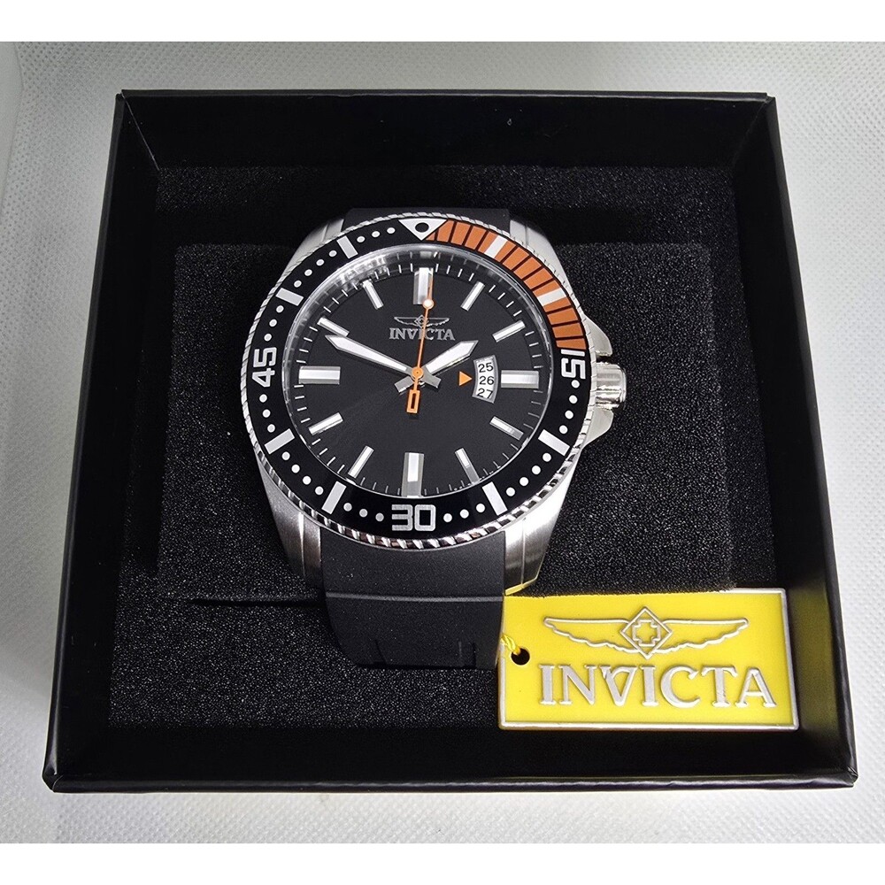 NEW Invicta Pro Diver Men's Watch 48mm Black 21392 NiB - Picture 2 of 6